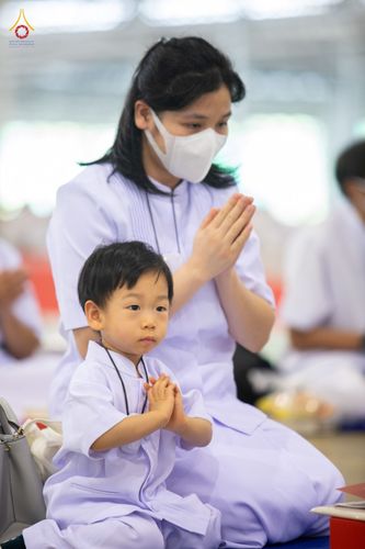 ภาพ No.80555:พิธีถวายทุนสนับสนุนการสร้าง พระไตรปิฎกฉบับธรรมชัย วันเสาร์ที่ 29 เมษายน พ.ศ. 2566 ณ สภาธรรมกายสากล วัดพระธรรมกาย