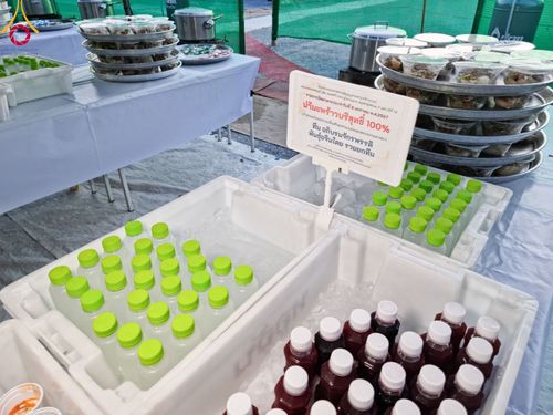 ภาพ No.108123:พิธีถวายภัตตาหารเป็นสังฆทาน แด่คณะพระธรรมยาตราฯ ในโครงการธรรมยาตรากตัญญูบูชา มหาปูชนียาจารย์ พระมงคลเทพมุนี(สด จนฺทสโร) พระผู้ปราบมาร อนุสรณ์สถาน 7 แห่ง ปีที่ 12 วันที่ 8 มกราคม พ.ศ. 2567 ณ อนุสรณ์สถานมหาวิหารพระมงคลเทพมุนี (โลตัสแลนด์) อ.สองพี่น้อง จ.สุ