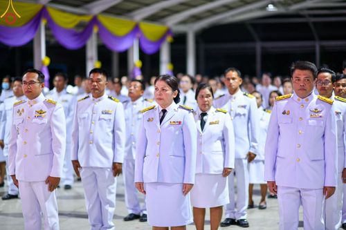 ภาพ No.138996:กิจกรรมเฉลิมพระเกียรติ สมเด็จพระนางเจ้าฯ พระบรมราชินี เนื่องในโอกาสวันเฉลิมพระชนมพรรษา พิธีเจริญพระพุทธมนต์ , ทำบุญตักบาตรพระสงฆ์ ถวายพระราชกุศล , พิธีถวายเครื่องราชสักการะ , และพิธีจุดเทียนถวายพระพรชัยมงคล วันที่ 3 มิถุนายน พ.ศ. 2567 ณ อาคารโถงช้าง วัดพ