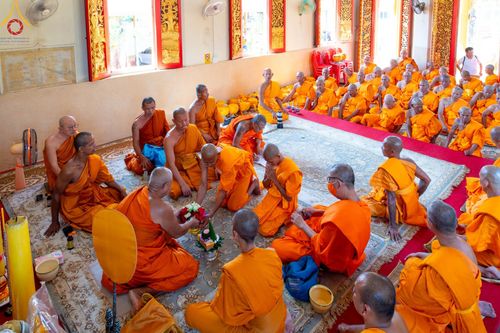 ภาพ No.101371:พิธีบรรพชาธรรมทายาท ในโครงการอุปสมบทบูชาธรรม มหาปูชนียาจารย์ พ.ศ. 2566 ณ วัดท่าสุวรรณ จ.ราชบุรี วันที่ 6 ธันวาคม พ.ศ. 2566