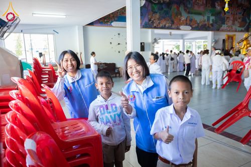 ภาพ No.197481:พิธีทอดผ้าป่าทำนุบำรุงศาสนสถาน ณ วัดโบสถ์(บน) ตำบลบางคูเวียง อำเภอบางกรวย จังหวัดนนทบุรี ในโครงการธรรมยาตรา กตัญญูบูชา มหาปูชนียาจารย์ พระมงคลเทพมุนี(สด จนฺทสโร) พระผู้ปราบมาร อนุสรณ์สถาน 7 แห่ง ปีที่ 13 วันที่ 17 มกราคม พ.ศ. 2568