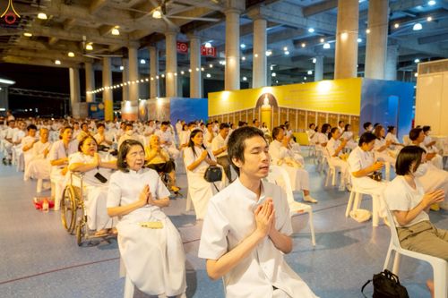 ภาพ No.241217:วันพุธที่ 27 สิงหาคม พ.ศ. 2568 พิธีฉลองชัยสวดมนต์ บทธัมมจักกัปปวัตตนสูตร ครบ 7,650,575,757 จบ ในวันธรรมชัย วัดพระธรรมกาย