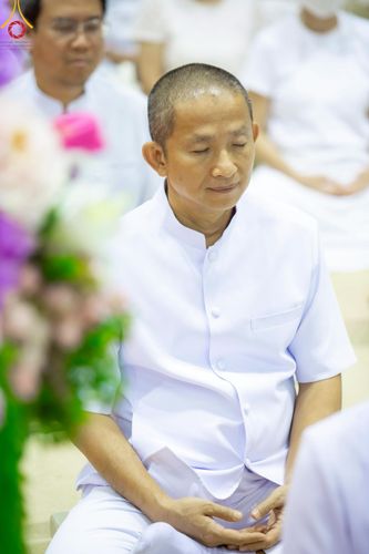 ภาพ No.222802:วันอาทิตย์ต้นเดือนที่ 4 พฤษภาคม พ.ศ. 2568 พิธีบูชาข้าวพระ ณ สภาธรรมกายสากล วัดพระธรรมกาย