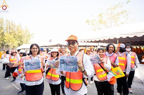 ภาพ No.113439:V.12 พลังหมู่ การเตรียมงาน เก็บงาน การรับบุญของเจ้าหน้าที่หน่วยงานต่างๆ เพื่อโครงการธรรมยาตรา ปีที่ 12 ระหว่างวันที่ 2 - 31 มกราคม พ.ศ. 2567