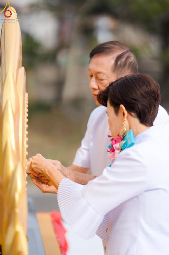 ภาพ No.132210:พิธีประดิษฐานยอดอุโบสถ บูชาธรรม 80 ปี หลวงพ่อธัมมชโย ณ วัดพระธรรมกายโทชิหงิ ประเทศญี่ปุ่น วันอาทิตย์ที่ 24 มีนาคม พ.ศ. 2567