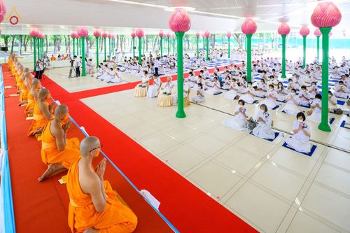 ภาพ No.80744:พิธีอุปสมบทสามเณรเตรียม DCI รุ่นที่20 จำนวน 15 รูป ณ อุโบสถพระไตรปิฎก วัดพระธรรมกาย วันเสาร์ที่ 6 พฤษภาคม พ.ศ. 2566