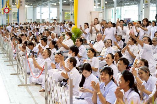 ภาพ No.264527:วันอาทิตย์ที่ 2 พฤศจิกายน พ.ศ. 2568 พิธีทอดกฐินสามัคคี ณ สภาธรรมกายสากล วัดพระธรรมกาย