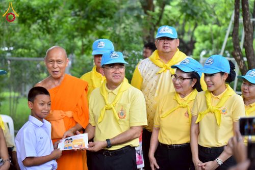 ภาพ No.226756:กิจกรรมจิตอาสาพัฒนา “เราทำความ ดี ด้วยหัวใจ” เนื่องในโอกาสวันพระบาทสมเด็จพระปกเกล้าเจ้าอยู่หัว ณ วัดพระธรรมกาย อ.คลองหลวง จ.ปทุมธานี วันพุธที่ 28 พฤษภาคม พ.ศ. 2568