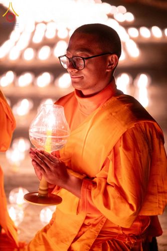 ภาพ No.210558:วันเสาร์ที่ 8 มีนาคม พ.ศ. 2568 พิธีจุดประทีป โครงการบรรพชาสามเณรชาวเนปาล 500 รูป ณ ชาตสถานอุทยานลุมพินีวัน ที่ประสูติขององค์สมเด็จพระสัมมาสัมพุทธเจ้า ลุมพินี ประเทศเนปาล