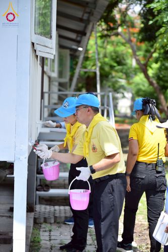 ภาพ No.226799:กิจกรรมจิตอาสาพัฒนา “เราทำความ ดี ด้วยหัวใจ” เนื่องในโอกาสวันพระบาทสมเด็จพระปกเกล้าเจ้าอยู่หัว ณ วัดพระธรรมกาย อ.คลองหลวง จ.ปทุมธานี วันพุธที่ 28 พฤษภาคม พ.ศ. 2568