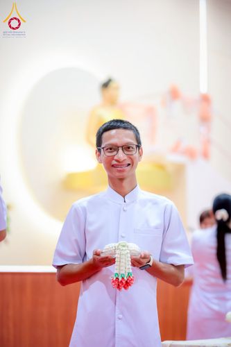 ภาพ No.254873:วันที่ 15 ตุลาคม พ.ศ. 2568 พิธีบรรจุพระบรมสารีริกธาตุภายในพระเกตุองค์พระประธาน สมโภชพระประธาน พระธรรมกาย ณ ศูนยอบรมเยาวชนกาญจนบุรี