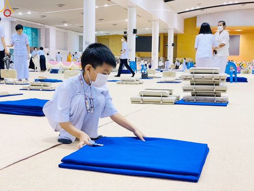 ภาพ No.85847:พิธีถวายคิลานเภสัชและอุปกรณ์การแพทย์ บูชาธรรมเนื่องในวันธรรมชัย วันที่ 19 สิงหาคม พ.ศ. 2566 ณ ห้องแก้วสารพัดนึก วัดพระธรรมกาย