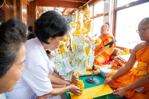 ภาพ No.203455:พิธีทอดผ้าป่าทำนุบำรุงศาสนสถาน ณ วัดปรางค์หลวง ตำบลบางม่วง อำเภอบางใหญ่ จังหวัดนนทบุรี ในโครงการธรรมยาตรา กตัญญูบูชา มหาปูชนียาจารย์ พระมงคลเทพมุนี(สด จนฺทสโร) พระผู้ปราบมาร อนุสรณ์สถาน 7 แห่ง ปีที่ 13 วันที่ 29 มกราคม พ.ศ. 2568