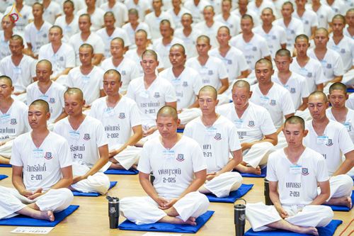 ภาพ No.340273:วันที่ 23 กรกฎาคม พ.ศ. 2569 พิธีเปิดโครงการพัฒนาคุณธรรม จริยธรรม สำหรับนักเรียนนายสิบตำรวจ (นสต.) รุ่นที่ 17 ศูนย์ฝึกอบรมตำรวจภูธรภาค 1 ระหว่างวันที่ 23-27 กรกฏาคม 2569 ( 5 วัน 4 คืน) ณ ศูนย์ปฏิบัติธรรมเวิล์ดพีช วัลเล่ย์ (World Peace Valley) เขาใหญ่  ต.ห
