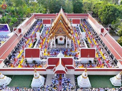 ภาพ No.113311:พิธีต้อนรับพระธรรมยาตรา ปีที่ 12 วันที่ 15 มกราคม พ.ศ. 2567 ณ วัดโบสถ์บน จ.นนทบุรี