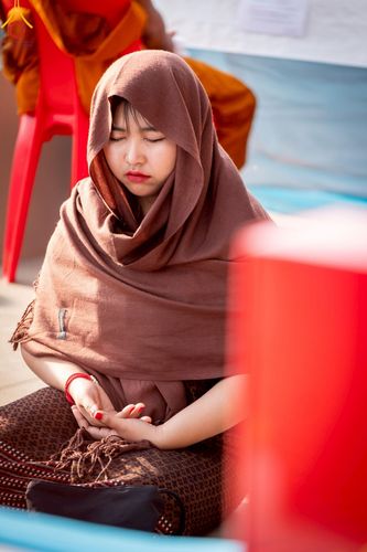 ภาพ No.221766:วันอังคารที่ 22 เมษายน พ.ศ. 2568 ภาพพิธีถวายมหาสังฆทานคณะสงฆ์ 40,000 กว่าวัดทั่วประเทศ เนื่องในวันคุ้มครองโลก ชุดที่ 2 (ปลื้มให้สมการรอคอย) ณ ลานธรรมพระมหาธรรมกายเจดีย์ วัดพระธรรมกาย