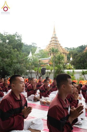 ภาพ No.351436:วันที่ 22 กันยายน พ.ศ. 2569  พิธีตักบาตรสามเณรธรรมทายาท โครงการบรรพชาพัฒนาคุณธรรม จริยธรรม  สำหรับนักเรียนนายสิบตำรวจ (นสต.) รุ่นที่ 16 ศูนย์ฝึกอบรมตำรวจภูธรภาค 1  ณ วัดพระพุทธบาทราชวรมหาวิหาร
