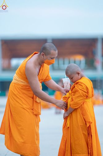 ภาพ No.79965:พิธีขอบรรพชา , พิธีคล้องอังสะ พิธีขอสรณคมน์และศีล , พิธีขอนิสสัย ในโครงการบรรพชาสามเณรฟื้นฟูพระพุทธศาสนาทั่วไทย วันเสาร์ที่ 8 เมษายน พ.ศ.2566