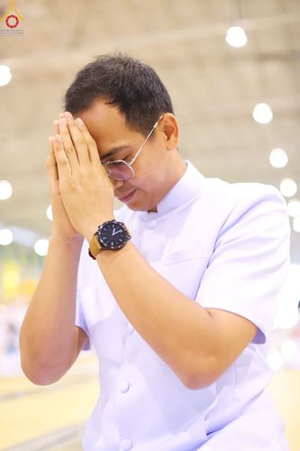 ภาพ No.83931:พิธีมุทิตาอุปสมบทพระมหาเปรียญธรรม ในวันอาทิตย์ที่ 2 กรกฎาคม พ.ศ.2566 ณ สภาธรรมกายสากล วัดพระธรรมกาย