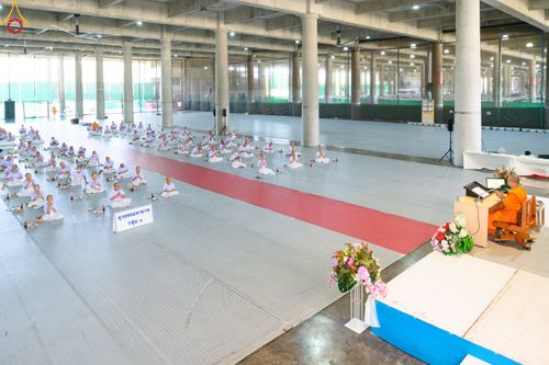 ภาพ No.79586:การปฎิบัติธรรมและกิจวัตรกิจกรรม ของนาคธรรมทายาท ในโครงการบรรพชาสามเณรฟื้นฟูพระพุทธศาสนาทั่วไทย และโครงการมัชฌิมธรรมทายาท วันที่ 4 เมษายน พ.ศ. 2566 ณ วัดพระธรรมกาย