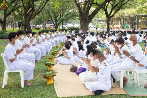 ภาพ No.80055:พิธีตัดปอยผมและปลงผมนาคธรรมทายาท โครงการอุปสมบทหมู่ธรรมทายาท พุทธศาสตร์สากลรุ่นที่ 7 (ภาคฤดูร้อน) วันอาทิตย์ที่ 9 เมษายน พ.ศ.2566