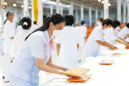 ภาพ No.65314:พิธีทอดผ้าป่า ในวันอาทิตย์ต้นเดือนที่ 4 ธันวาคม พ.ศ. 2565 ณ วัดพระธรรมกาย จ.ปทุมธานี