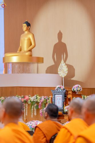 ภาพ No.343293:วันที่ 16 สิงหาคม พ.ศ.2569 พิธีมุทิตาสักการะพระราชาคณะ ณ ห้องแก้วสารพัดนึก 2 วัดพระธรรมกาย