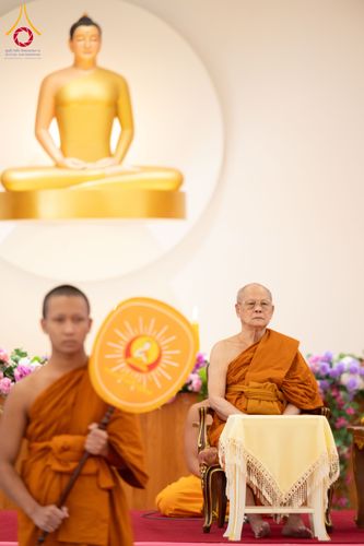 ภาพ No.346707:วันพฤหัสบดี 27 สิงหาคม พ.ศ.2569 พิธีมอบรางวัลแก่สามเณรทรงพระปาฏิโมกข์ปีที่ 4/2569