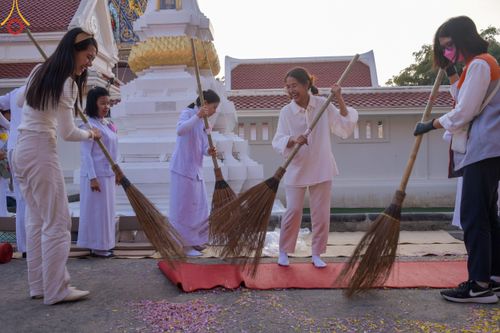 ภาพ No.114991:V.14 ดีเด่น การเตรียมงาน เก็บงาน การรับบุญของเจ้าหน้าที่หน่วยงานต่างๆ เพื่อโครงการธรรมยาตรา ปีที่ 12 ระหว่างวันที่ 2 - 31 มกราคม พ.ศ. 2567