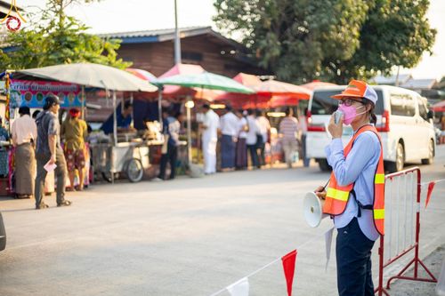 ภาพ No.113502:V.12 พลังหมู่ การเตรียมงาน เก็บงาน การรับบุญของเจ้าหน้าที่หน่วยงานต่างๆ เพื่อโครงการธรรมยาตรา ปีที่ 12 ระหว่างวันที่ 2 - 31 มกราคม พ.ศ. 2567