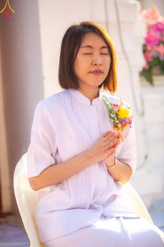 ภาพ No.197736:พิธีตักบาตรพระธรรมยาตรา ณ อนุสรณ์สถานลำดับที่ 4 สถานที่เกิดด้วยกายธรรม วัดโบสถ์(บน) ต.บางคูเวียง จ.นนทบุรี ในโครงการธรรมยาตรา กตัญญูบูชา มหาปูชนียาจารย์ พระมงคลเทพมุนี(สด จนฺทสโร) พระผู้ปราบมาร อนุสรณ์สถาน 7 แห่ง ปีที่ 13 วันที่ 19 มกราคม พ.ศ. 2568