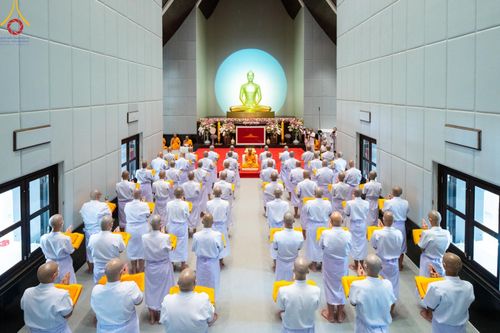 ภาพ No.141430:พิธีบรรพชาอุปสมบท โครงการอุปสมบทหมู่รุ่นผู้บริหาร รุ่นที่ 14 โครงการอุปสมบทหมู่ธรรมทายาท ระดับอุดมศึกษา รุ่นที่ 51 ภาคฤดูฝน ณ โบสถ์พระไตรปิฎก วัดพระธรรมกาย ในวันเสาร์ที่ 15 มิถุนายน พ.ศ. 2567