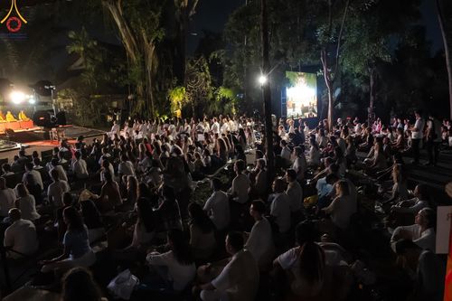 ภาพ No.156478:วัดพุทธบาหลีและวัดพระธรรมกาย จัดปฏิบัติธรรมนานาชาติ 1,151 คนจาก 78 ประเทศ ใน "วันสันติภาพสากล" ณ บาหลี อินโดนีเซีย วันเสาร์ที่ 21 กันยายน พ.ศ. 2567 เวลา 16.00-21.00 น. ณ พิพิธภัณฑ์ ARMA เมืองอูบุด จังหวัดบาหลี ประเทศอินโดนีเซีย