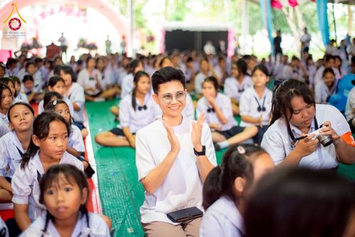 ภาพ No.271272:วันที่ 18 พฤศจิกายน พ.ศ. 2568 รวมพลังเด็กดี V-Star ผู้นำฟื้นฟูศีลธรรมโลก ประจำปี 2568 จังหวัดราชบุรี ณ ศูนย์อบรมเยาวชนผาสุกวนิช