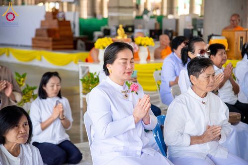 ภาพ No.293606:วันที่ 10 มกราคม พ.ศ. 2569 พิธีปลงผมธรรมทายาทบูชาธรรม 117  ปี คุณยายอาจารย์ฯ ณ วิหารคด วัดพระธรรมกาย ปทุมธานี