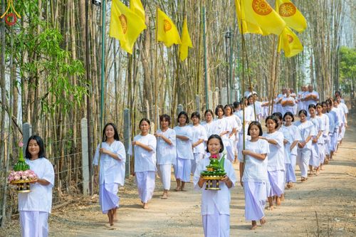 ภาพ No.63022:Photo Story  มหัศจรรย์วัดดงดินแดง Episode 2 โครงการบรรพชาอุปสมบทหมู่ ฟื้นฟูพระพุทธศาสนาทั่วไทย ณ วัดดงดินแดง อ.อมก๋อย จ.เชียงใหม่ วันที่ 3 เมษายน พ.ศ. 2567