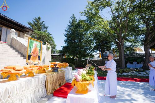ภาพ No.148309:พิธีปฐมอุปสมบท สมโภชอุโบสถ บูชาธรรม 80 ปี หลวงพ่อธัมมชโย  วันอาทิตย์ที่ 11 สิงหาคม พ.ศ. 2567 วัดพระธรรมกายโทชิหงิ ประเทศญี่ปุ่น