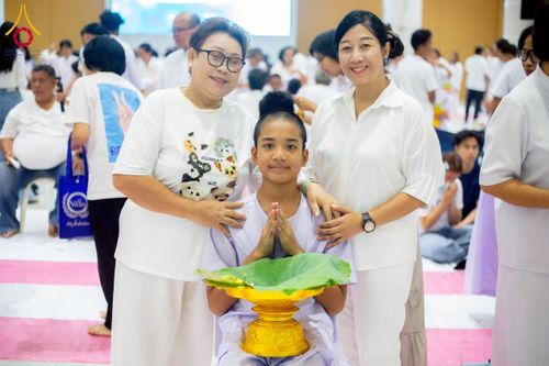 ภาพ No.213559:วันเสาร์ที่ 29 มีนาคม พ.ศ. 2568 พิธีปลงผม โครงการสามเณรยุวธรรมทายาท รุ่นที่ 33 โครงการสามเณรมัชฌิมธรรมทายาท รุ่นที่ 29 ณ ห้องปฏิบัติธรรมวิหารคด คอร์ 13 วัดพระธรรมกาย