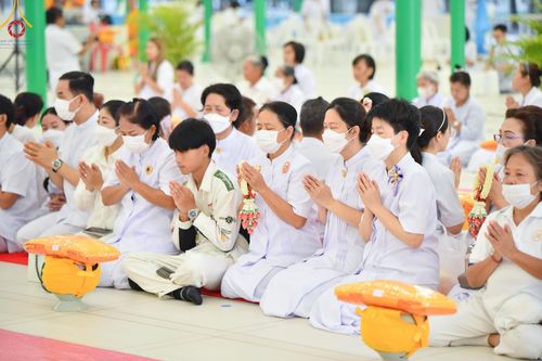 ภาพ No.112307:พิธีบรรพชาอุปสมบท โครงการอุปสมบทหมู่บูชาธรรม 115 ปี คุณยายอาจารย์ฯ, โครงการอุปสมบทหมู่ธรรมทายาท ระดับอุดมศึกษา รุ่นที่ 50 ภาคฤดูหนาว ณ โบสถ์พระไตรปิฎก วัดพระธรรมกาย จ.ปทุมธานี วันเสาร์ที่ 13 มกราคม พ.ศ. 2567