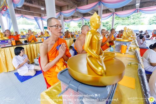 ภาพ No.147272:ปฐมสังฆทานบูชาธรรมหลวงพ่อธัมมชโย 80 ปี พิธีถวายสังฆทาน 80 วัด ในอำเภอสวนผึ้ง-บ้านคา  วันอังคารที่ 30 กรกฎาคม พ.ศ.2567 ณ ศูนย์ปฎิบัติธรรมสวนผึ้ง จ.ราชบุรี