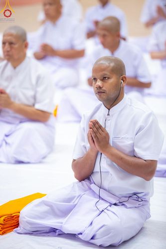 ภาพ No.217212:วันเสาร์ที่ 12 เมษายน พ.ศ. 2568 พิธีบรรพชา พิธีขอศีลและขอนิสสัย พิธีมอบบาตร ในโครงการอุปสมบทหมู่ บูชาธรรมหลวงพ่อธัมมชโย, โครงการธรรมทายาท ระดับอุดมศึกษา รุ่นที่ 52 ,  โครงการบวชพระนานาชาติ AEC & WAB CEO รุ่นที่ 4 ณ วัดพระธรรมกาย