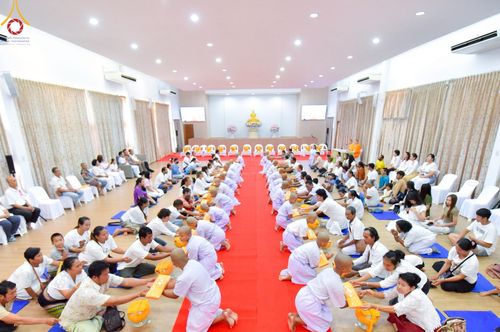 ภาพ No.216512:วันอังคารที่ 8 เม.ย. พ.ศ. 2568 พิธีบรรพชาสามเณร ณ ศูนย์ปฏิบัติธรรมเขาคิชฌกูฏ จันทบุรี