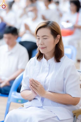 ภาพ No.206911:พิธีถวายโคมมาฆประทีป น้อมถวายเป็นพุทธบูชา แด่คณะพระภิกษุ สามเณร วัดพระธรรมกาย วันอาทิตย์ที่ 9 กุมภาพันธ์ พ.ศ. 2568 ณ ห้องแก้วสารพัดนึก 2 สภาธรรมกายสากล วัดพระธรรมกาย จังหวัดปทุมธานี