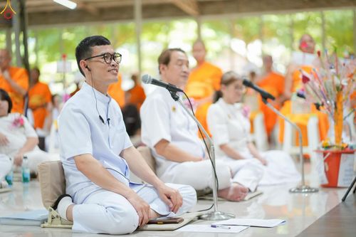 ภาพ No.248288:วันอาทิตย์ที่ 21 กันยายน พ.ศ. 2568 พิธีตักบาตร, พิธีทอดผ้าป่าบำรุงธุดงคสถานล้านนา, พิธีถวายกองทุนการศึกษาพระบาลี, พิธีถวายสลากภัตเป็นสังฆทาน เนื่องในโอกาสครบรอบ 39 ปี ธุดงคสถานล้านนา ณ ธุดงคสถานล้านนา อ.สันทราย จ.เชียงใหม่