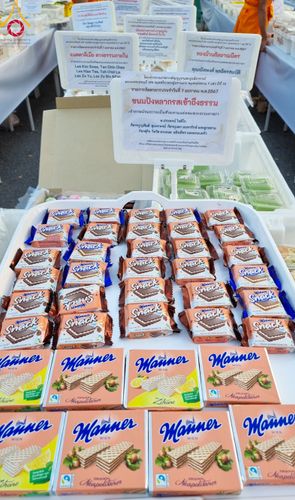 ภาพ No.108473:ถวายภัตตาหารเป็นสังฆทาน แด่คณะพระธรรมยาตราฯ ในโครงการธรรมยาตรากตัญญูบูชา มหาปูชนียาจารย์ พระมงคลเทพมุนี(สด จนฺทสโร) พระผู้ปราบมาร อนุสรณ์สถาน 7 แห่ง ปีที่ 12 วันที่ 7 มกราคม พ.ศ. 2567 ณ อนุสรณ์สถานโลตัสแลนด์ จ.สุพรรณบุรี