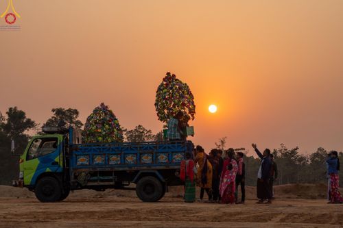 ภาพ No.127192:Photo Story ปฐมบรรพชาชาวพุทธมาร์มา เริ่ม วันที่ 2 กุมภาพันธ์ พ.ศ. 2567 ณ วัดธัมจักร อรัญกุฏิ เมืองรัมการ์ คาร์กาชารี บังกลาเทศ