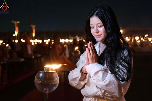 ภาพ No.125035:พิธีเวียนประทักษิณและจุดมาฆประทีป (ชุดที่ 2) ในวันมาฆบูชา เสาร์ที่ 24 กุมภาพันธ์ พ.ศ. 2567 ณ พระมหาธรรมกายเจดีย์ วัดพระธรรมกาย