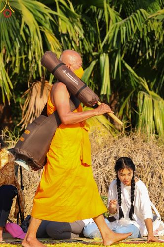 ภาพ No.116642:พิธีต้อนรับพระธรรมยาตรา ปีที่ 12 ณ อนุสรณ์สถานบางปลา จ.นครปฐม วันที่ 21 มกราคม พ.ศ. 2567