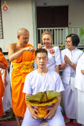 ภาพ No.135734:พิธีปลงผมธรรมทายาท โครงการบรรพชาและอุปสมบทหมู่ รุ่นบูชาธรรม 80 ปี หลวงพ่อธัมมชโย ณ หมู่บ้านบรรลุธรรม วัดพระธรรมกาย วันที่ 7 เมษายน พ.ศ. 2567