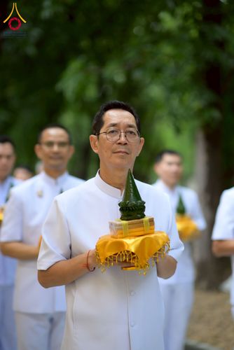 ภาพ No.223592:วันที่ 11 พฤษภาคม พ.ศ. 2568 พิธีบรรพชาของอุบาสก พิสิทธิ์ หมื่นแกล้ว  ณ วัดพระธรรมกาย